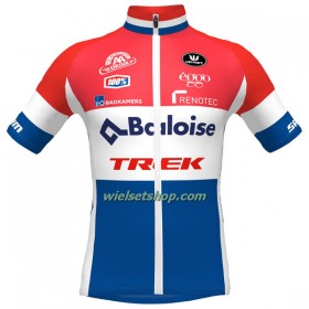 Wielershirt 2023 Baloise-Trek Lions Nederlands Kampioenschap - Rood Blauw Wit